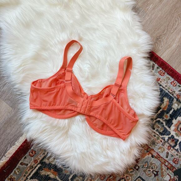 Wacoal Orange Lace Bra - 42D - Picture 3 of 5